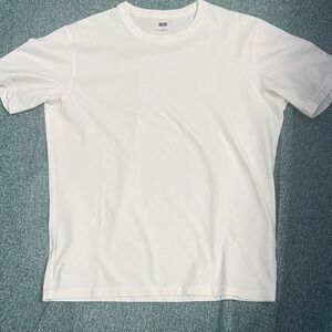Uniqlo White Short Sleeve Men's Tee